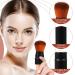 JewelryWe 3-Piece Retractable Kabuki Brush Set - Soft Synthetic Hair Makeup Brushes for Powder Products - Buy Online on GoSupps.com