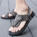 Men's Bunion Corrector Flat Sandals - Orthopedic Toe Separators - Gray - Size 7.5 - Buy Online on GoSupps.com
