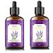 2Pack Lavender Essential Oil - 100% Pure Natural for Diffuser Skin & Hair Care Massage Nails Candle & Soap Making Aromatherapy (2Pack)