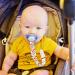 NiBaby Teething Pacifier Clip 6-Pack | Adjustable Length Safety Holder Strap | Premium Quality Modern Design | Unisex for Boys and Girls Teether | Colorful Zigzag - Buy Online on GoSupps.com
