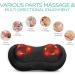 Voyor-Health Shiatsu Neck & Back Massage Device with Heat - 6 Rotating Nodes for Pain Relief & Relaxation at Home or Office - Buy Online on GoSupps.com