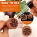 Car Essential Oil Diffuser with Vent Clip - 2 PCS Lava Stone Aromatherapy Wood C-Style - Buy Online on GoSupps.com