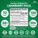 Zazzee Ultimate Urinary Tract Support Bundle | Super Concentrated Proanthocyanidin Cranberry Extract Capsules Plus D-Mannose 1000mg Capsules for UT & Bladder Cleansing (120 Servings Each) - Buy Online on GoSupps.com