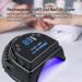 MINI LOP 64W Rechargeable Pro LED Gel Nail UV Light - Cordless Black Nail Lamp - Buy Online on GoSupps.com