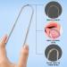 RECON UP Stainless Steel Tongue Scraper for Adults - Fresh Breath Care & Bacteria Inhibiting Tool - Buy Online on GoSupps.com