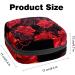 Valentine's Day Red Rose Sanitary Napkin Storage Bag | Menstrual Cup Pouch & Makeup Organizer for Girls | Portable & Multicolored - 08 - Buy Online on GoSupps.com
