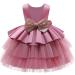 NNJXD Baby Girls Flower Princess Birthday Party Dress 730 Pink-a | Size 4-5 Years - Buy Online on GoSupps.com