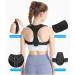 Back Posture Corrector Protective Band Adjustable Humpback Orthosis Straight Back Belt Back Fix Shoulder Corset Support (Color : Black) (Black) - Buy Online on GoSupps.com