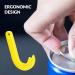 SUL Ring Pull Can Opener Designed for Weak Hands Weak Grip or Limited Dexterity Arthritis Elderly Children and Anyone with Low Strength Makes Easy Work of Opening Cans jar (Yellow) - Buy Online on GoSupps.com