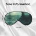 SSIMOO Sea Witch Inspired Sleep Mask | Adjustable Breathable Eye Mask for Comfortable Sleep | Stylish Black Design - Buy Online on GoSupps.com