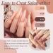 AZUREBEAUTY Dip Powder Nail Kit Starter - 8 Colors Nude Brown Pink Neutrals, Pro Recycling Tray with Base & Top Coat for French Nail Art Manicure - B0-Pro Series - Buy Online on GoSupps.com