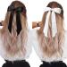 CHIULOIAN 4PCS Hair Bow Clips for Women Girls Black White Long Tail Bow Hair Clips Tassel Ribbon Bowknot Clips Hair Barrette Accessories for Birthday Party Show - Buy Online on GoSupps.com