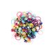 100pcs Mix Colors Girl's Elastic Hair Ties Soft Rubber Bands Hair Bands Holders Pigtails Hair Accessories for Girls Infants Toddlers Kids Teens and Children (Random color ) 100 pcs