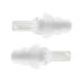 Etymotic Research ER20 High-Fidelity Earplugs (Concerts  Musicians  Airplanes  Motorcycles  Sensitivity and Universal Hearing Protection) - Large  Clear Stem w/ White Tip