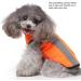 Qcwwy XL Fluorescent Orange Reflective Vest for Dogs - Safety Jacket & Pet Clothing | Bright Warning Safety Gear - Buy Online on GoSupps.com