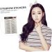 FOMIYES 18 Sheets Waterproof Eyebrow Stickers Eyebrow Grooming Shaping Sticker False Eyebrows Cosmetics Hair - Buy Online on GoSupps.com