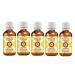 DEve Herbes Pure Borage Oil (Borago Officinalis) natural therapeutic quality cold pressed (Pack of Five) 100ml X 5 (16.9 OZ) 100 ml (5 pack)