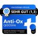 Qidosha Anti-Ox Antioxidant Complex & Skin Complex - Test Winner 01/2024 | High Dose Cellular Protection with Alpha-Lipoic Acid Cordyceps Quercetin & Brahmi Glass - Shop Internationally! - Buy Online on GoSupps.com