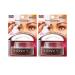 Kiss I Envy Brow Stamp Kit Dark Brown (2 Pack)