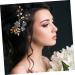 2 Set Hairpin Rhinestone Headpiece Wedding Hair Clips for Brides Blue Hair Accessories Bridal Hair Clip Pearl Wedding Hair Accessories Hair Pins Wedding Dress Zinc Alloy Miss Fork - Buy Online on GoSupps.com