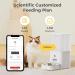 ABRCT Automatic Cat Feeder with Camera 6L Large Capacity | Smart Pet Feeder for Cat & Small Dog | WiFi Enabled, App Remote Control | Customize Feeding Plan | Visible Food Bowl | Automatic Pet Feeder with Camera - Buy Online on GoSupps.com