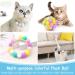Joligaea Cat Toy Ball Throwers - 100 Colorful Felt Balls | Interactive Silent Toys for Indoor Cats - Buy Online on GoSupps.com