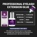 Buy Professional Eyelash Extension Glue - Fast Drying 1-3 Sec Super Strong & Sensitive Formula - Black 0.35 oz for Pros - Buy Online on GoSupps.com
