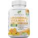 NURTURE ALLEY Liposomal Vitamin C 2100mg- 180 Capsules High Absorption Ascorbic Acid - Supports Immune System and Collagen Booster - Powerful Antioxidant High Dose Fat Soluble Supplement - Buy Online on GoSupps.com