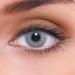 Lenzotica very strong naturally covering blue contact lenses colored natural light gray + container 1 pair (2 pieces) dia 14.00 with strength 3 monthly lenses with condensation -2.00 dioptria soft lens natural lightgrey -2.00
