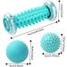 Premium Foot Massage Roller Set 3-Piece - Alleviate Sore Muscles with Innovative Foot Massage Device & Muscle Rollers - Buy Online on GoSupps.com