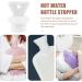 JECOMPRIS Heat Bottle Lock - 2 Pack Plastic Hot Water Sack Replacement Plugs | Universal Anti-Leak Solutions for Water Jugs | White - Buy Online on GoSupps.com