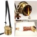 Faruta Moxa Cone Burner - Copper Moxa Stick Holder with Handle for Moxibustion Therapy - Healing Box & Tools for Back Leg Belly Waist - Buy Online on GoSupps.com
