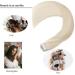 Rich Choices Tape Extensions - Real Hair 10 Pieces 20g 35cm Remy Hair - #70 White Bleach for Seamless Volume - Buy Online on GoSupps.com