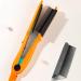 Barber Straightening Comb Attachment for Flat Iron - Professional Styling Tool for Low and High Temperature Hair Straightening - Black - Buy Online on GoSupps.com