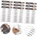 FOYTOKI Black Eyebrows 10pcs Imitation Eco Eyebrow Sticker Stickers Waterproof Hair Eyebrows Beauty Eyebrow Stickers 4d - Buy Online on GoSupps.com