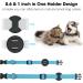 AirTag Dog Cat Collar Holder - 2 Sizes in 1 Design for Large, Medium and Small Pets - Slide On Protective Cover - Compatible with Apple AirTag - Black - Buy Online on GoSupps.com