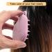 AQSQWQ Scalp Massage Brush | Silicone Shampoo Brush for Head Massage & Peeling | Wet & Dry Use | Improves Scalp Blood Flow | Pink - Buy Online on GoSupps.com