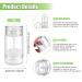9 PCS 2.5oz/75ml Round Deodorant Containers Empty Plastic Deodorant Tubes Holder Reusable Clear Twist Up Filling Stick Container Makeup Stick for DIY Deodorant Healing Homemade Balm Chapsticks Bottom-Filling - Buy Online on GoSupps.com