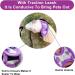 Ferret Harness Hamster Clothes Rabbit Harness Hamster Harness and Leash Set for Guinea Pigs Hamster Ferret Rabbit Chinchilla and Similar Small Animals (Purple) - Buy Online on GoSupps.com