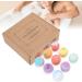 9PCS Bubble Salt Bubble Ball Set - Natural Handmade Organic Foot Bath Spa Balls for Women | Moisturizing Skin Gifts - Buy Online on GoSupps.com
