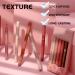 6PCS Nude Matte Liquid Lipstick & Lip Liner Set - Long-lasting Intense Colour for Women's Make-up (#B) - Buy Online on GoSupps.com