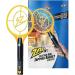 Zap It! Electric Fly Swatter Racket & Mosquito Zapper - High Duty 4,000 Volt Electric Bug Zapper Racket - Fly Killer USB Rechargeable Fly Zapper Indoor Safe - Medium Medium Yellow