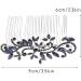 Luxshiny Rhinestone Bride Hair Comb Vintage Flower Side Hair Clip Bridal Hair Accessories for Women Girls Bridal - Buy Online on GoSupps.com