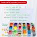 108pcs Embroidery Floss Cross Stitch Threads Kit with Storage Box - Colorful Friendship Bracelets and Number Stickers Included - Buy Online on GoSupps.com