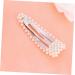 minkissy Pearl Hair Accessories Pearl Hair Pin Jewlery Beads Pearl Clips Accessories Crystal Hair Clip Pearl Hair Clips Bobby Pin Stylish Hairpin Button Big Hairpin Japanese Headgear White - Buy Online on GoSupps.com