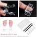 Minkissy 1 Set Nail Extension Set Led Builder Clamps Nail Tech Accessories Nail Form Clips Finger Extension Manicure Tool Nail Kits Builder Assistant Tool Aluminum Alloy Self Made Extend - Buy Online on GoSupps.com