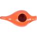 WHOLELIFEOBJECTS Porcelain Ceramic Neti Pot - Leak Proof & Durable 300ml | Eco Friendly Sinus Relief Treatment with Comfortable Grip | Microwave & Dishwasher Safe (Orange) - Buy Online on GoSupps.com