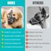 Dog Muzzle for Large Breed Adjustable Dogs Muzzles for Xl Bully Breathable Basket Muzzle with Reflective Strip to Prevent Biting Barking Chewing (X-Large) XLarge - Buy Online on GoSupps.com