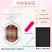24 Pink Gradient Almond Press-On Nails - Full Cover Artificial Oval Acrylic Fingernails with Glue Sticker for Women & Girls - Nail Art Essentials - Buy Online on GoSupps.com