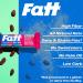 Fattbar Keto Bars 5-Pack - Raspberry & Almond Flavor | Low Carb, High Fiber, Sweetener Free, Vegan, Non-GMO Snacks | 2g Net Carbs | Super Fats | 1.06 oz per bar - Buy Online on GoSupps.com